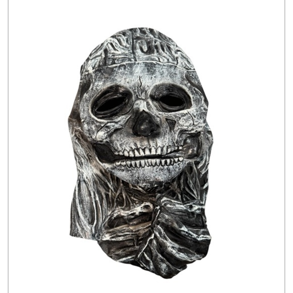 Halloween Latex Skull Mask Jack Horror
Brain Adult size full head and neck